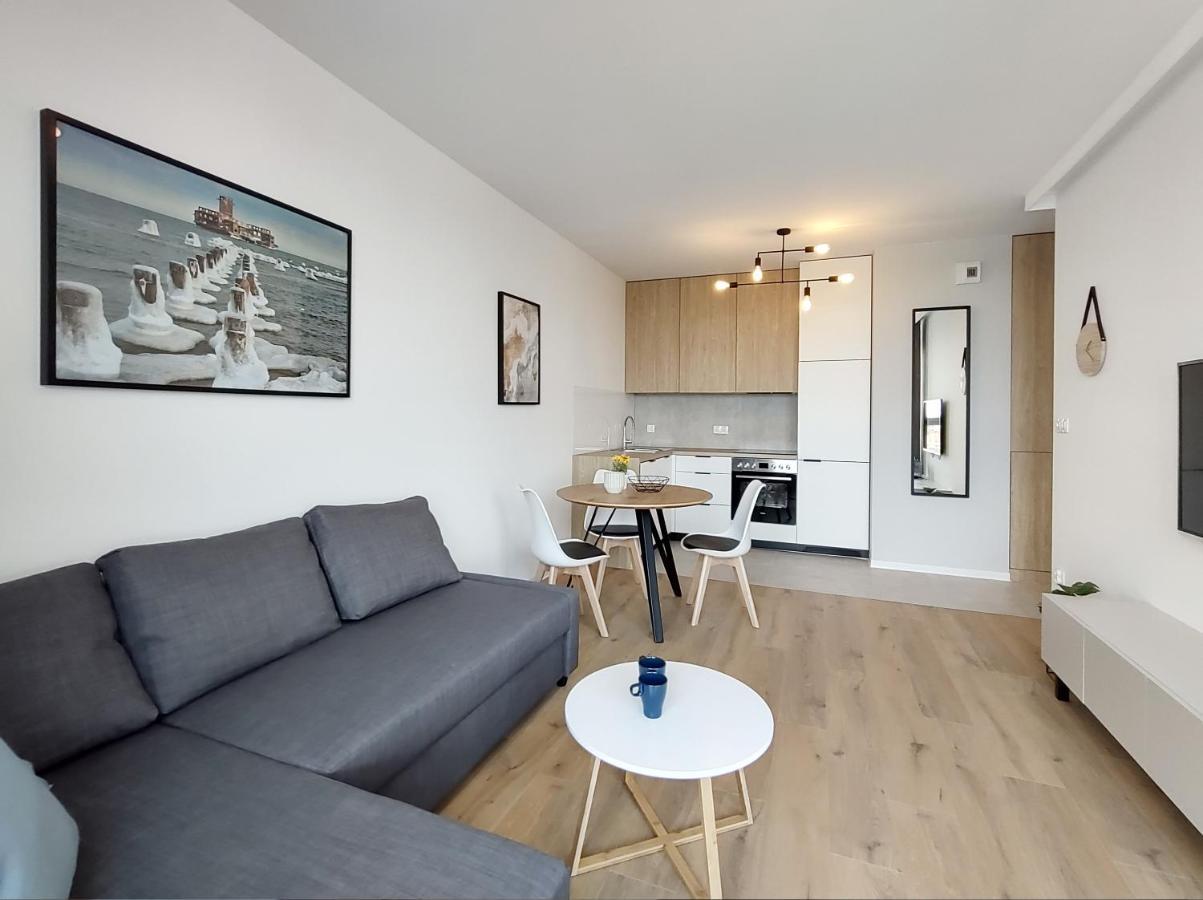 Elegant 3City Apartment With Parking In Gdansk By Noclegi Renters Exterior foto